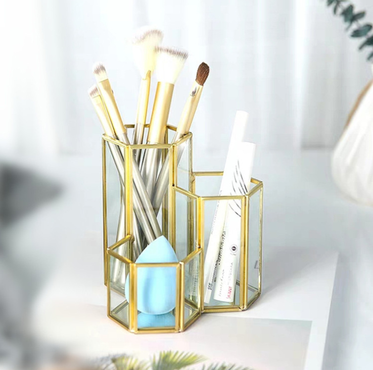 Makeup Brush Organizer Cylinder, Storage Box, Pencil Case