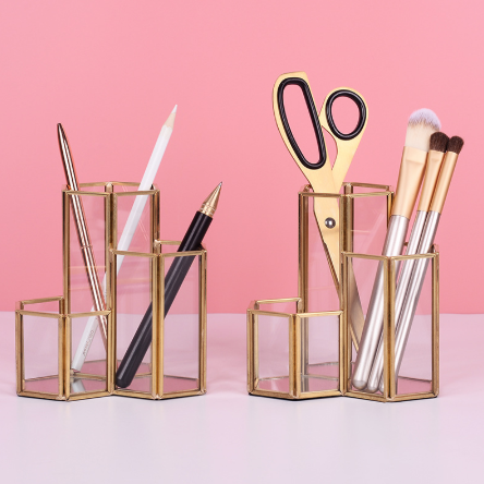 Makeup Brush Organizer Cylinder, Storage Box, Pencil Case